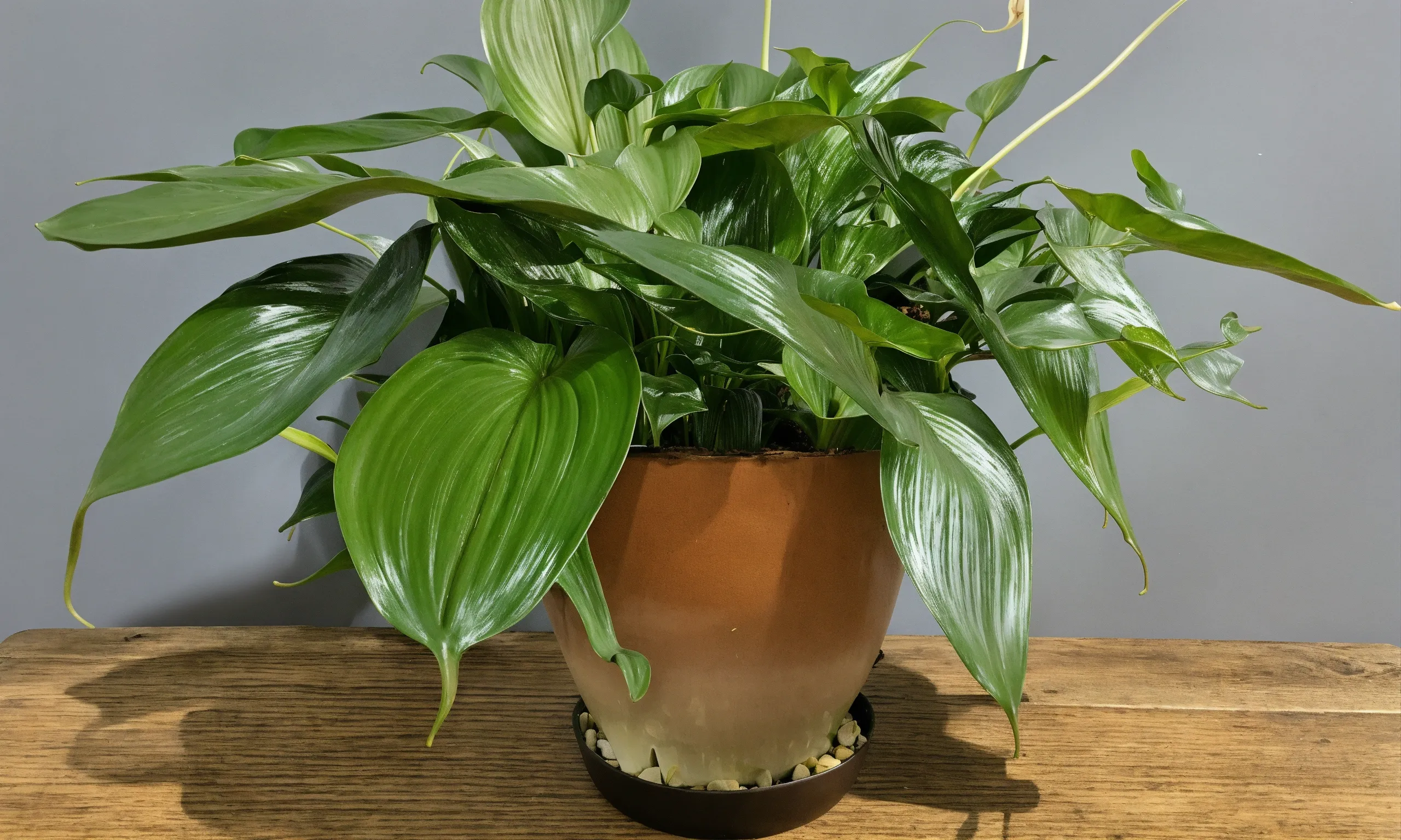 Peaceful plant corner